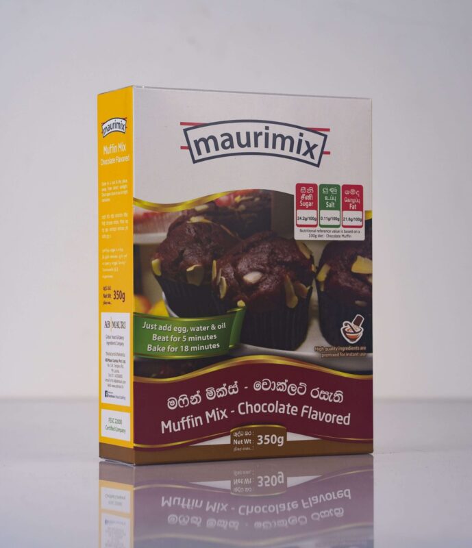 Maurimix Chocolate Muffin Mix (350g / 10Kg)