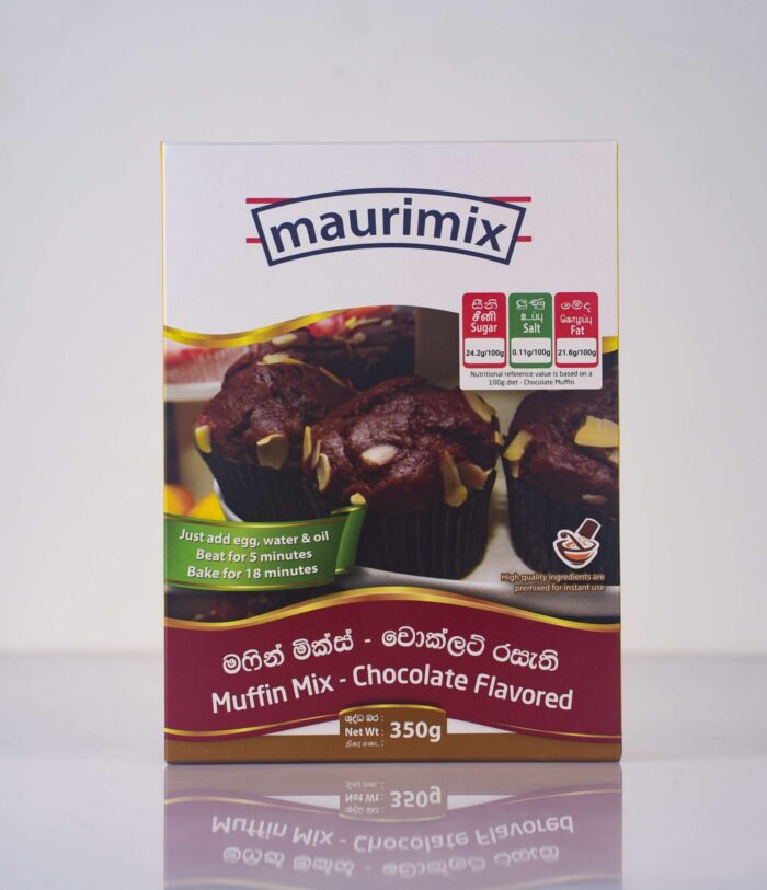 Maurimix Chocolate Muffin Mix (350g / 10Kg)