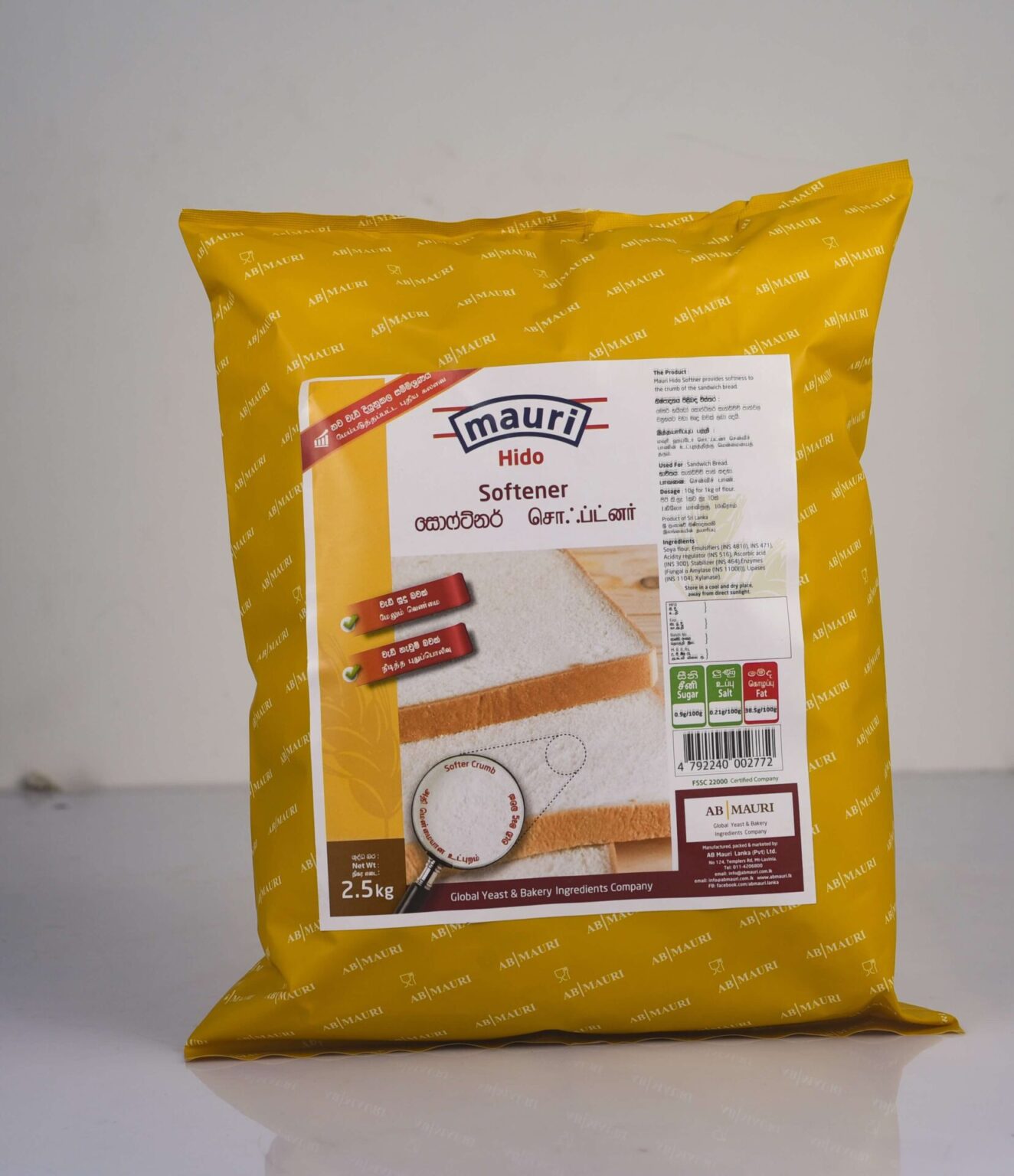 Bread Softener 2.5KG Bread Dough Stabilizer AB Mauri